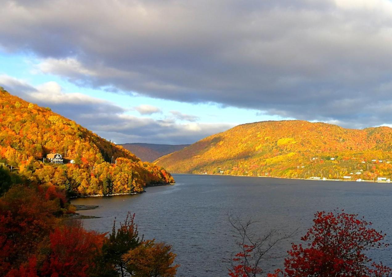 Knotty Pine Cottages, Suites & Motel Rooms インゴニッシュ エクステリア 写真